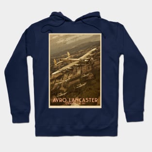 Avro Lancaster poster Hoodie